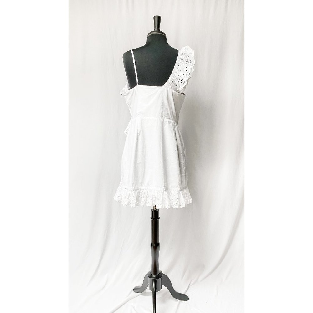 Revolve Lovers + Friends Kate White Eyelet Dress - Picture 6 of 8